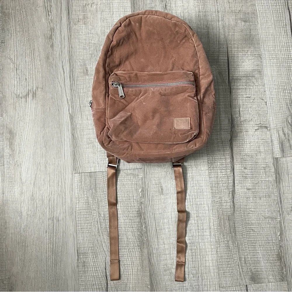 HERSCHEL Supply Co. Grove Velvet Backpack Dusty Pink
